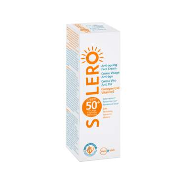 Solero слънцезащитен крем за лице SPF50+ 50мл - 25247_solero.png