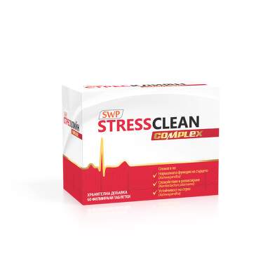 Стресклийн комплекс при стрес и тревожност таблетки х60 SUN WAVE - 6603_stressclean.png