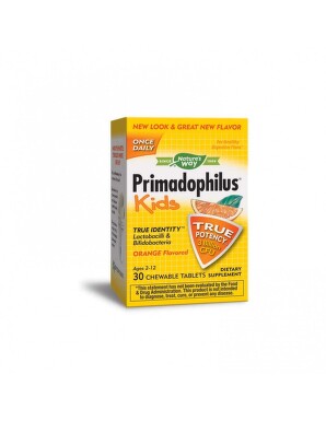 Примадофилус кидс портокал желирани таблетки х 30 nw 14242 - 3881_PrimadophilusKIDS[$FXD$].jpg
