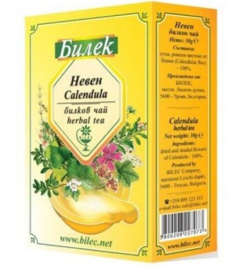 Чай невен цвят 30гр-пакет билек - 1657_TEA_CELENDULA_30GR-PAKET_BILEK[$FXD$].JPG