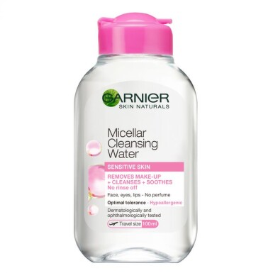 Garnier skin naturals мицеларна вода за чувствителна кожа 100 мл - 4650_GarnierMICELLAR100ml[$FXD$].jpg