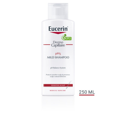 Eucerin dermo capillaire ph5 шампоан за чувствителен скалп 250мл - 4321_DermoCapillaire_pH5 Shampoo_Product.jpg