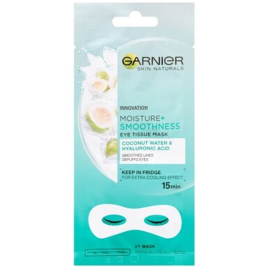 Garnier skin naturals hydra bomb памучна маска за подпухнали очи 1бр - 4657_GarnierEyeTissue[$FXD$].jpg