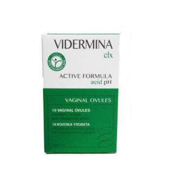 Видермина овули за интимна хигиена х10 - 8104_1 VIDERMINA .png