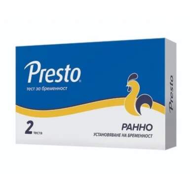 Тест за установяване на ранна бременност х2 Presto - 9355_PRESTO.png