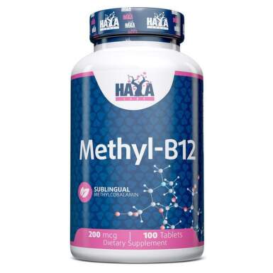 Methyl B12 За подсилване на имунната защита таблетки 1000 mcg х100 Haya Labs - 10583_haya.png