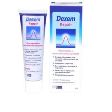 Dexem repair крем при екземи, псориазис и възпаления на кожата 60гр - 11080_DEXEM.png