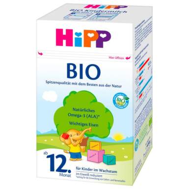 HiPP 3 BIO 12м+ адаптирано мляко за кърмачета 600гр /2008/ - 11298_HIPP.png