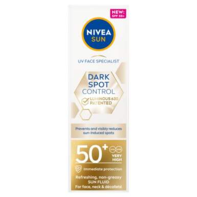 NIVEA Sun Слънцезащитен крем за лице Luminous против пигментация SPF 50+, 40 мл - 24827_nivea.png