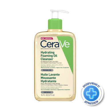 Cerave хидратиращо измиващо олио за лице и тяло, нормална към много суха кожа, бебета,  473мл.773447 - 4214_1.jpg