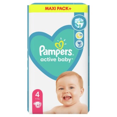 Pampers active baby пелени mp+ размер 4 / 9-14кг./ x62 - 5738_pampers.jpeg