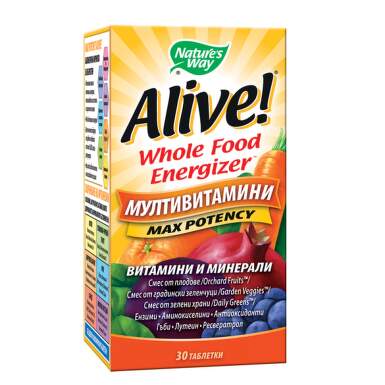 Alive мултивитамини х30 + alive мултивитамини за деца х30 пакет - 3904_AliveMULTI[$FXD$].jpg