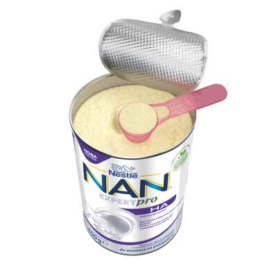Nestle nan h.a. мляко на прах за кърмачета с хидролизиран протеин 0+ месеца 400г - 1730_3_NAN ExpertPro HA_TIN_400G_6.png