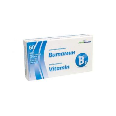 Витамин В1 капсули Х 60 Фитофарма - 6782_vitB1phyto.png