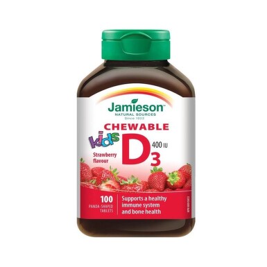 Джеймисън витамин D3 за деца таблетки 400iu х 100 - 7057_JamiesonD3kids.jpeg