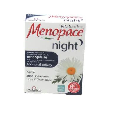 Витабиотикс Менопейс нощ за хормонален баланс, сън и спокойствие при менопауза таблетки х 30 - 8633_vitabiotics.png
