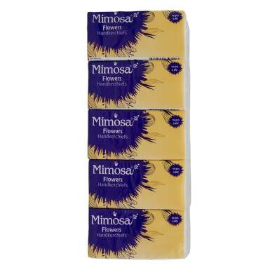 Носни кърпи mimosa цветя х10 /стек/ - 8243_1 MIMOSA.png