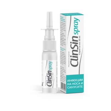 Клинсин спрей за нос при бактериални и гъбични инфекции на носа 30мл - 8183_1 CLINSIN.png
