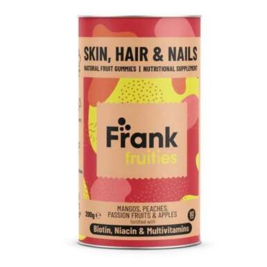 Frank Fruitis Skin, Hair & Nails Желирани витамин с биотин, ниацин и мултивитамини x80 - 8981_FRANK FRUTIS.png