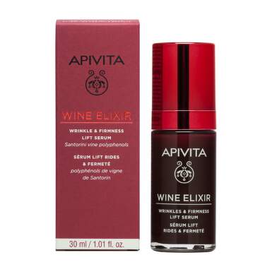 Apivita Wine Elixir Стягащ и коригиращ бръчките серум против стареене - 8719_APIVITA.png