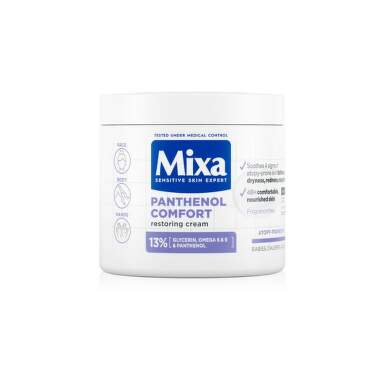Mixa Panthenol Comfort регенериращ крем за тяло за суха към атопична кожа 400 мл - 24355_mixa.png