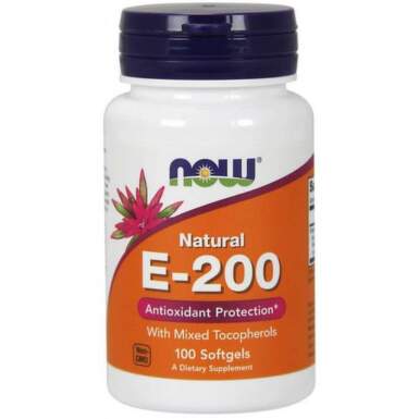 Vitamin E софтгел E-200 UI х100 - 24489_NOW.png