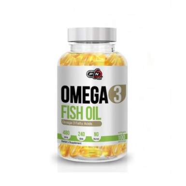 Omega 3 Fish Oil 1000 мг 100 гел капсули Pure Nutrition - 24936_pure.png
