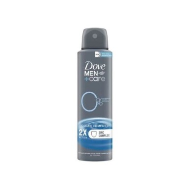 Dove Men+ Care Advanced Clean Comfort 0% Дезодорант спрей за мъже 150 мл - 23947_dove.jpg