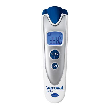 Thermoval Baby безконтактен инфрачервен термометър за бебета и малки деца Hartmann - 6333_1_Veroval-Baby.jpg