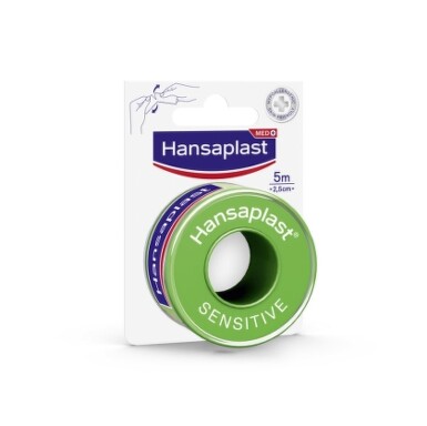 Hansaplast sensitive пластири фиксираща лента 2,5сm x 5m - 4353_Hansaplast Пластири Фиксираща лента 2,5сm x 5m[$FXD$].jpg