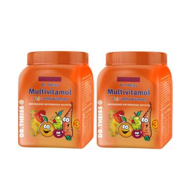 Мултивитамол комплект желирани бонбони х 50 /промо 1+1/ - 7034_Multivitamol.png