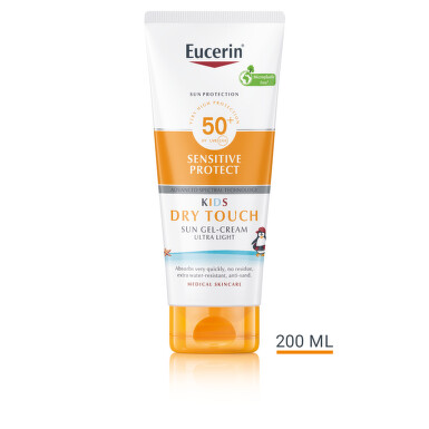 Eucerin Sensitive Protect Kids слънцезащитен гел-крем за деца SPF 50+ 200 мл - 7562_eucerin.jpg