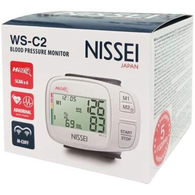 Електронен апарат за кръвно налягане за китка Nissei WS-C2 - 8056_1NISSEI.png