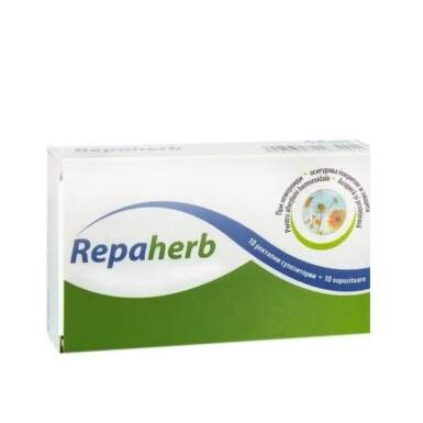 Репахерб ректални супозитории при хемороиди х10 - 9541_REPAHERB.png