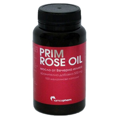 Prim Rose Oil вечерна иглика капсули при ПМС и менопауза 500мг х100 - 10732_489.jpg