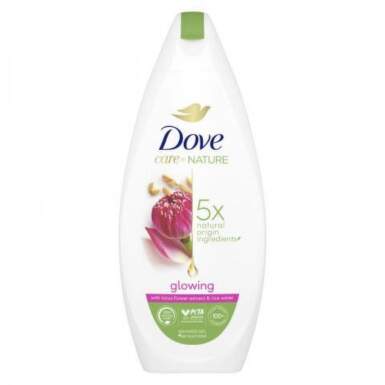 Dove Glowing with Lotus Flower Extract Нежен душ гел за тяло 225 мл. - 23998_dove.png
