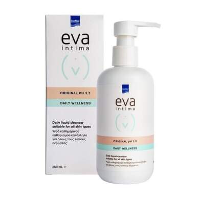 Eva Intima Wash Original pH 3.5 Ежедневен почистващ лосион 250 ml - 24948_eva.png