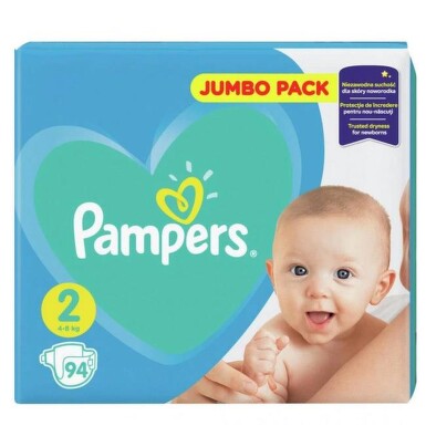 Pampers active baby пелени jp размер 2 / 4-8кг./ x94 - 5731_PAMPERS ACTIVE BABY ПЕЛЕНИ JP РАЗМЕР 2 4-8КГ.X94 - Copy.jpg