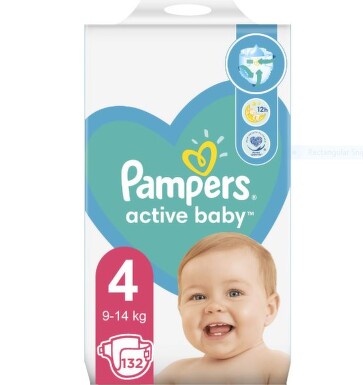 Pampers active baby пелени mp+ размер 4 / 9-14кг./ x62 - 5738_PAMPERS ACTIVE BABY ПЕЛЕНИ MP+ РАЗМЕР 4 9.JPG
