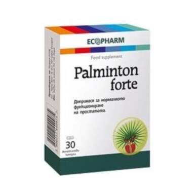 Палминтон форте капсули при проблеми с простатата x30 Ecopharm - 10476_PULMINTON.png