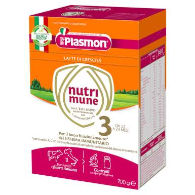 NutriMune 3 Сухо мляко за малки деца 12M+ 350гр х2 Plasmon - 11215_PLASMON.png