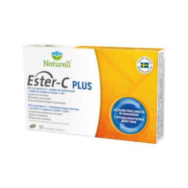 Naturell Ester-C Plus за имунната система таблетки х50 USP - 9852_naturell.png