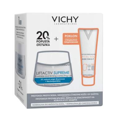 Vichy Liftactiv Supreme PNM Крем за бръчки 50 мл. + Soleil SPF50+ UV-Age Флуид за лице 15 мл. 230281 - 24171_vichy.png