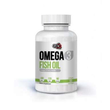 Omega 3 Fish Oil 1000 мг 50 гел капсули Pure Nutrition - 24938_pure.png