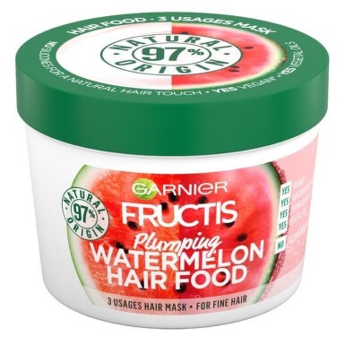 Fructis hair food watermelon маска 390мл - 4553_GARNIER_WATERMELON[$FXD$].jpeg