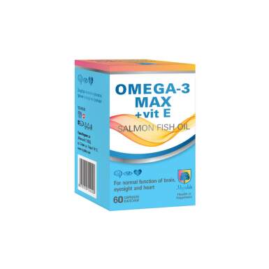 Омега 3 макс + витамин Е капсули х 60 магналабс - 6730_OMEGAMAX60.png