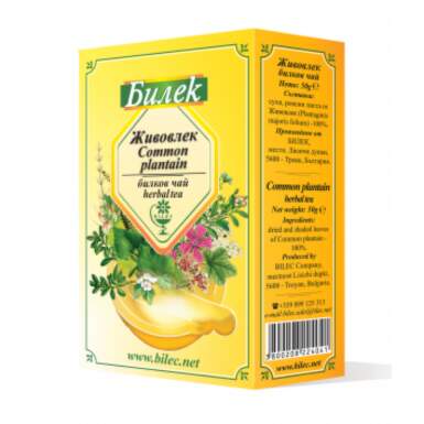 Чай живовлек лист 50гр - пакет Билек - 9196_BILEK.png