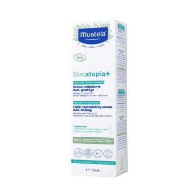 Mustela Stelatopia+ липидовъзстановяващ крем за много суха до атопична кожа 150мл - 24143_MUSTELA.png