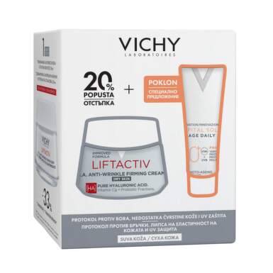 Vichy Liftactiv Supreme Крем против бръчки 50ml + Soleil SPF50+ UV-Age Флуид за лице 15 мл. 230243 - 24172_vichy.png