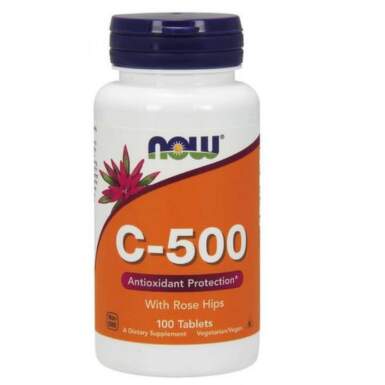 Vitamin C500 + Rose Hips таблетки х100 - 24492_now.png